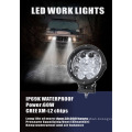 Auto LED Work Light 60W for Vehicles Trucks Working Light IP69K Waterproof